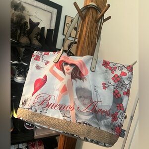 Robin Ruth Buenos Aires Graphic Tote Bag - Multicolor